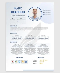 Alternative view of Azurium - Resume & Cover Letter