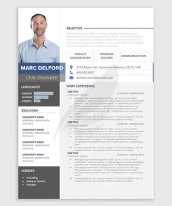 Alternative view of Profyle - Resume & Cover Letter