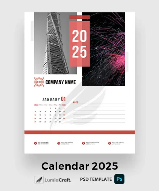 Vista 2025 - Calendar